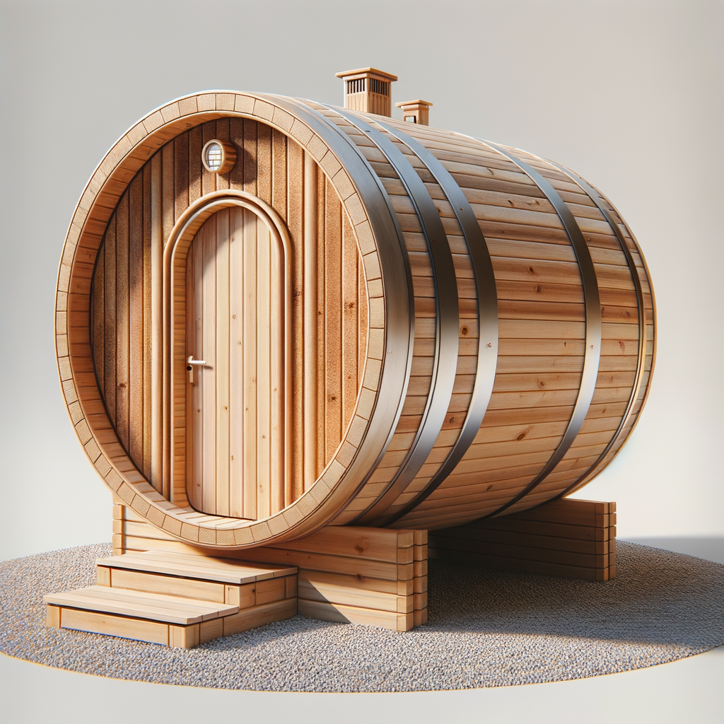 Harvia Legend — Outdoor Barrel Sauna